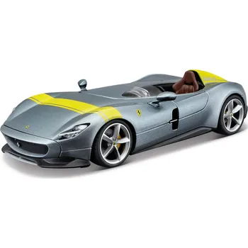 Hračka Maisto M. Ferrari Assembly line, Ferrari Monza SP1, Silver, window box, 1:24