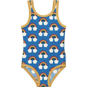 Dívčí plavky Dětské jednodílné plavky RAINBOW Maxomorra Velikost: 104/110