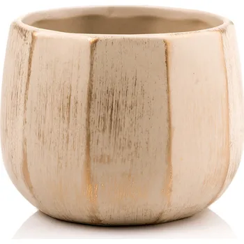 Zahradní dekorace Obal kermika pr.16,5V13cm patina (GR69-17G201-2 CRXS)