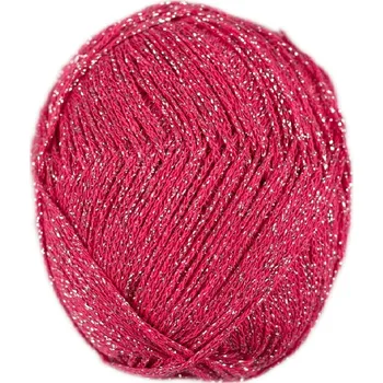 Příze Borgo de Pazzi Amore Drago 11 Fuchsiová (Recyklovaná příze Amore Drago 11 Fuchsia)