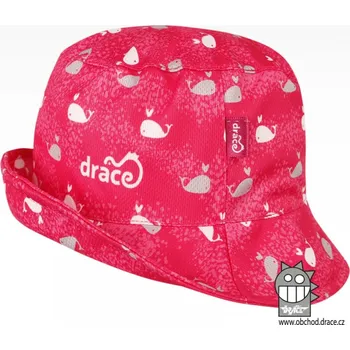 Klobouk Funkční letní klobouk Dráče - Florida 09, růžová, velryba Barva: Růžová, Velikost: 54-56