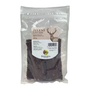 Krmivo pro psa BOHEMIA Jelení plátky 100g Bohemia Pet Food BPF339