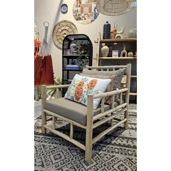 Křeslo Dřevěné křeslo Teak - 75*90*90 cm