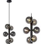 Toolight Toolight, závěsné svítidlo Modern 6xG9 APP1163-6CP, černá matná, OSW-04692