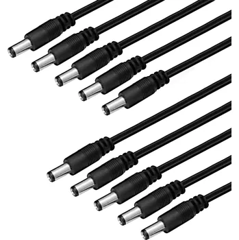 Síťový konektor Onpira Napájecí DC konektor 5.5x2,1 mm s kabelem - samec [10ks]