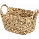 Ručně pletený koš na prádlo z vodního hyacintu Compactor Caracas M, 40 x 23 x 26 cm RAN6824