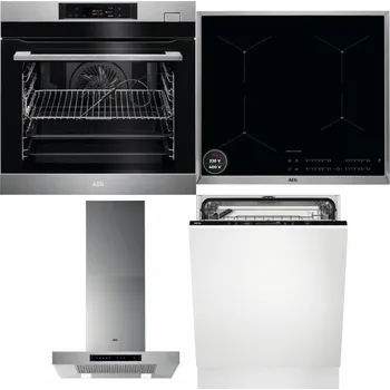 Set domácích spotřebičů AEG BSK782380M + AEG Mastery SenseBoil IAE64413XB + AEG Mastery DBB5660HM + AEG FSK73607Z