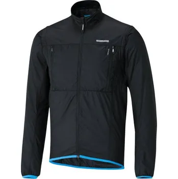 Cyklistické oblečení SHIMANO Hybrid Windbreak bunda, černá, M