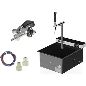 Výčepní pípa LINDR.CZ Sestava Lindr Pygmy Pro Kitchen Green Line naražeč bajonet