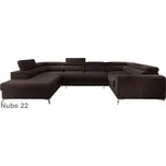 Eltap Rohová sedací souprava rozkládací Louis eltapmeb Barevné provedení soupravy Louis: nube 22