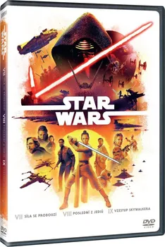 Sběratelská edice filmů DVD Star Wars: Epizody VII-IX Kolekce (2015) 3 disky