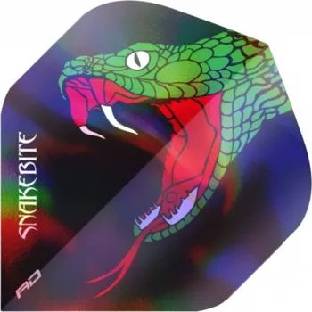 Příslušenství pro šipky Red Dragon Letky Peter Wright Snakebite Holographic RF3060