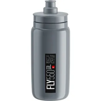 ELITE láhev FLY 20' šedá/černé logo, 550 ml