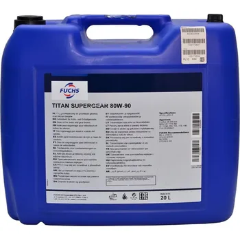 Převodový olej FUCHS Titan SUPERGEAR 80W-90, 20L převodový olej