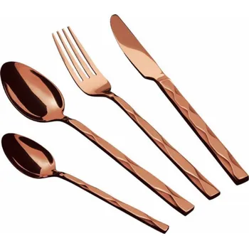 Příbor Berlingerhaus Sada příborů nerez Rosegold Metallic Line III 24 ks