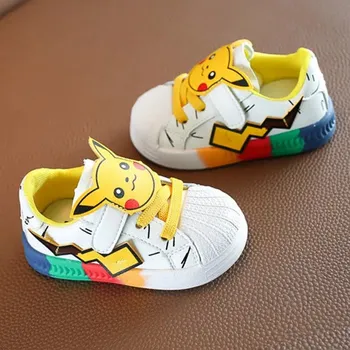 Dívčí obuv Dětské boty sneakers Pokémon Barva: Bílá, Velikost: 29 (18,5 cm)
