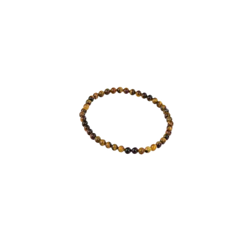 Náramek Tygří oko - 4mm