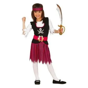 Karnevalový kostým Dětský kostým Pirátka - vel. 7-9 let