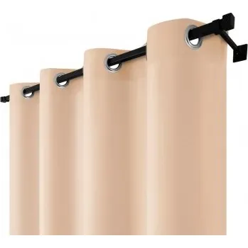 Závěs Výprodej Závěs s kroužky barva Pískově béžová