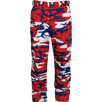 Kalhoty taktické BDU RED WHITE BLUE CAMO 3XL - Skladem