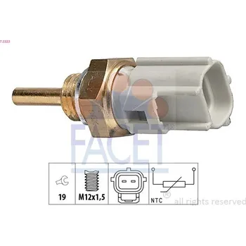 Auto-moto Snímač, teplota chladiva FACET 7.3323