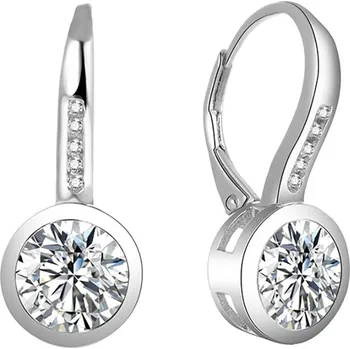 Náušnice Dámské stříbrné náušnice MIRANDA Ag 925
