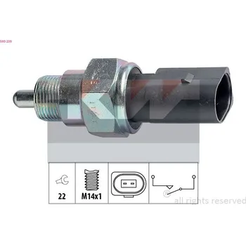 Spínač, světlo zpátečky KW 560 238