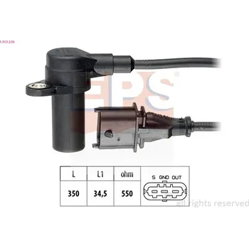 Kliková hřídel Generátor impulsů, klikový hřídel EPS 1.953.236