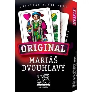 Poker Mariáš 1713 dvouhlavý krajka - hrací karty