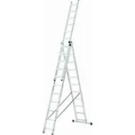 Žebřík hliníkový 3-dílný 3 x 7 Krause