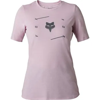 cyklistický dres Dámský cyklistický dres Fox Womens Ranger Drirelease SS Jersey Veni Blush - L