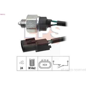 Autoelektrika Spínač, světlo zpátečky EPS 1.860.315