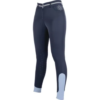 Jezdecké kalhoty HKM Rajtky Bloomsbury HKM, s gripem, dámské, deep blue 40