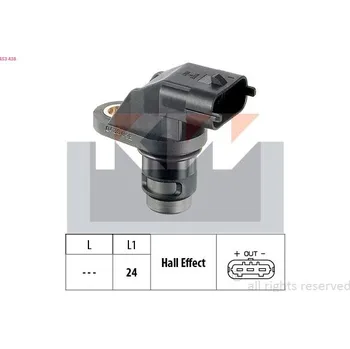 Kliková hřídel Senzor, otáčky motoru KW 453 438