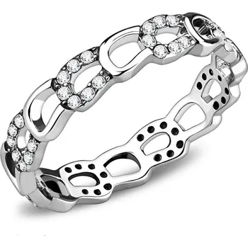 Prsten Dámský prsten z chirurgické oceli BELLE Velikost: 50