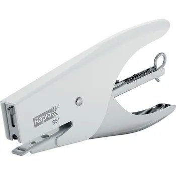 Mechanická sešívačka Rapid S51 (spony 21/4 mm), bílá