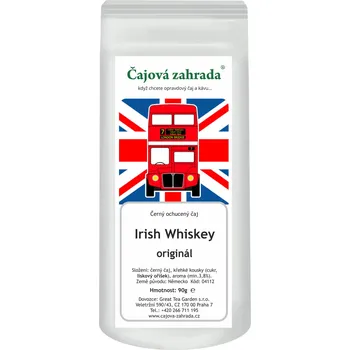 Horký nápoj Čajová zahrada Irish Whiskey - černý ochucený čaj Varianta: černý čaj 500g