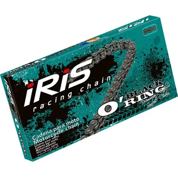 Řetězová sada pro motocykl IRIS hnací řetěz 530 OR-110 (110-článků) O-kroužek rozpojený + nýtovací spojka barva černá (DO 900ccm) (40,0KN) (IRIS hnací řetěz 530 OR-110 (110-článků) O-kroužek rozpojený + nýtovací spojka barva černá (DO 900ccm) (40,0KN))