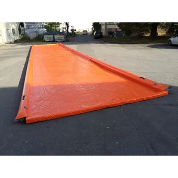 Dezinfekce Mobilní dezinfekční vana AERO v kompletní sadě, plnitelná vzduchem, 3,9 m x 6 m