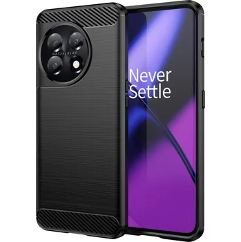 Pouzdro na mobilní telefon Pouzdro TVC Carbon pro Oneplus 11 5G Barva: Černá