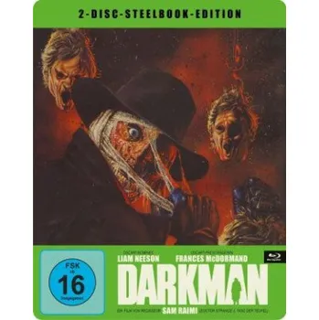 Blu-ray film Darkman, 2 Blu-ray (Steelbook) – Sami Raimi,Liam Neeson,Frances McDormand,Bruce Campbell (DE)