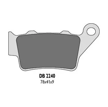 Brzdová destička DELTA BRAKING brzdové destičky KH208 zadní BREMBO (KTM) - nahrazuje DB2240MX-N a DB2240QD-N (DELTA BRAKING brzdové destičky KH208 zadní BREMBO (KTM) - nahrazuje DB2240MX-N a DB2240QD-N)