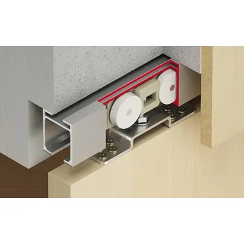 pant Kování SLIDO classic na posuvné dveře do 240kg - sada na 1 dveře, bez tlumení