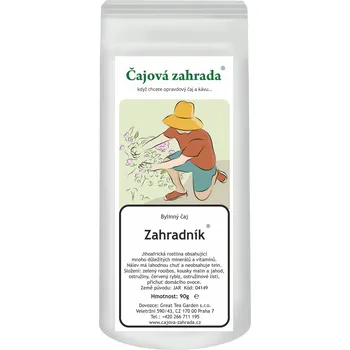 Čaj Čajová zahrada Zahradník ® Varianta: rooibos čaj 90g