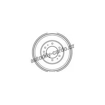 Autodíl Brzdový buben TRW DB4249 - NISSAN PICK UP