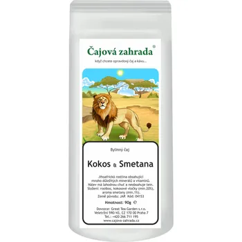 Čaj Čajová zahrada Rooibos Kokos & Smetana Varianta: rooibos čaj 500g
