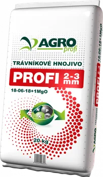 Hnojivo Agro Profi Trávníkové hnojivo 18-06-18+1MgO 20 kg