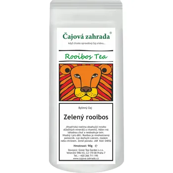 Čaj Čajová zahrada Rooibos zelený Varianta: rooibos čaj 1000g