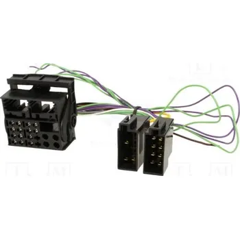 Autorádio konektor; radio,ISO,Quadlock; VW; PIN: 16
