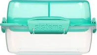 Sistema Lunch Stack To Go Square 21610 1,24 l Minty Teal